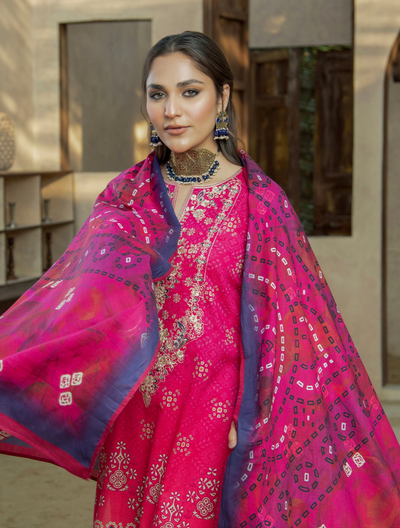ZAIB | GUl-E-RANG EMBROIDERED LAWN'25