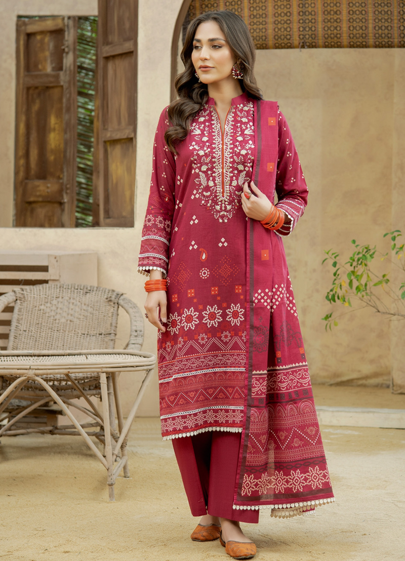 JUGNI | GUl-E-RANG EMBROIDERED LAWN'25