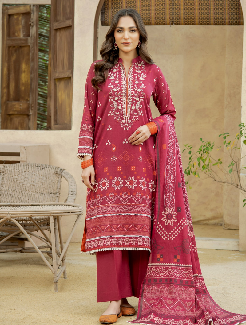 JUGNI | GUl-E-RANG EMBROIDERED LAWN'25
