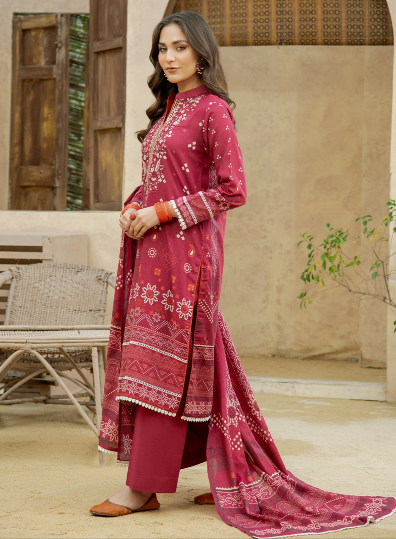 JUGNI | GUl-E-RANG EMBROIDERED LAWN'25