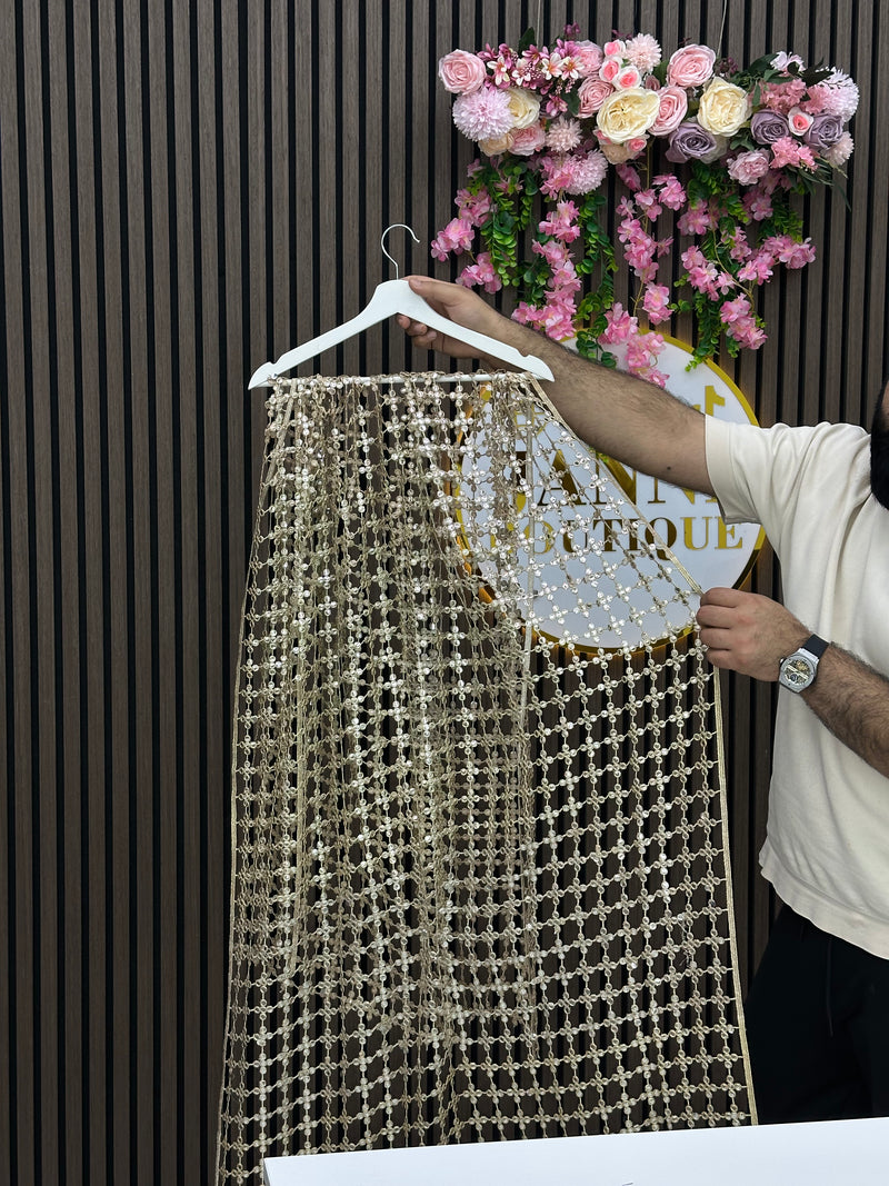 Sheesh dupatta pre order
